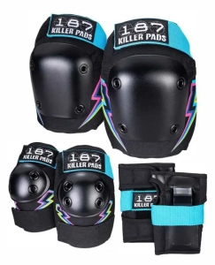 187 Killer Pads Six Pack sada chráničů | Electric Bolt