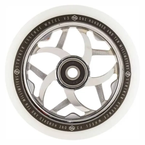 Striker Essence V3 110mm kolečko pro freestyle koloběžky | White Chrome