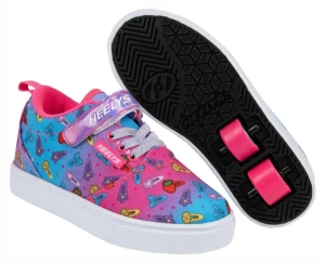 Heelys X2 Pro Prints koloboty pro děti | Blue Pink Lavender