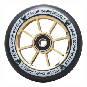 Panda Spoked v2 100mm stunt scooter wheel | Chrome (1)
