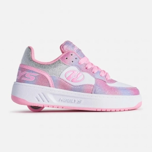 Heelys Rezerve Low koloboty | Pink White Rainbow