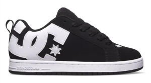 DC Shoes Court Graffik skate boty | Black White