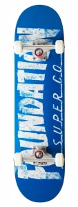 Foundation Trasher skateboard | 8" Blue
