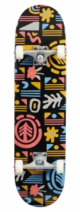 Element Motif skateboard | 8" Black