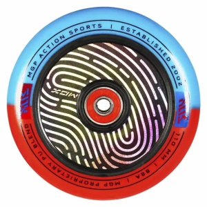 MGP Hollographic 110mm kolečko pro freestyle koloběžky | Blue Red
