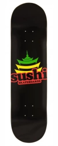 Sushi Pagoda Logo Deck skateboardová deska | 8.125" Black