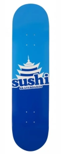 Sushi Pagoda Logo Deck skateboardová deska | 8" Blue