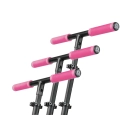 KRUZER 200 BLACK HANDLEBARS MULTI PINK GRIPS.webp