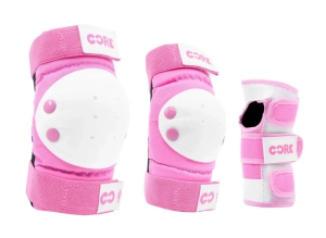 CORE Junior Triple sada chráničů pro děti | Pink