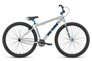 SE Bikes Big Flyer 29" kolo Wheelie Cruiser | Iced Out Silver