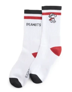 Hydroponic x Peanuts Crew ponožky | White