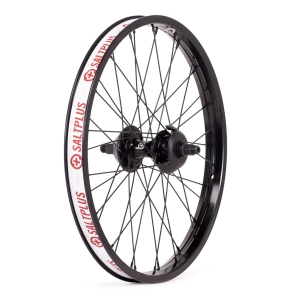 SaltPlus Summit 18" Cassette vypletené zadní kolo BMX | Black