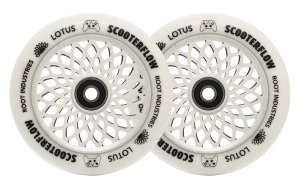 Root Lotus Scooterflow 110mm kolečka pro freestyle koloběžky | White