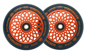 Root Lotus Scooterflow 110mm kolečka pro freestyle koloběžky | Blue Orange