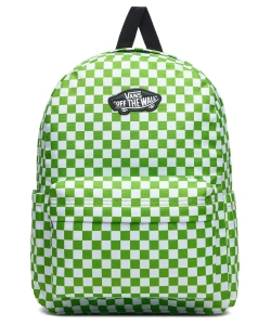 Vans Old Skool Grom Check batoh pro dítě 18L | Lime Burst