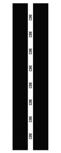 CORE 50/50 griptape pro freestyle koloběžky | Black White
