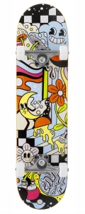 Enuff Meltworld skateboard | 7.75" Dazed
