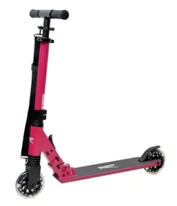 Rideoo 120 City LED Folding Scooter for Kids | Pink