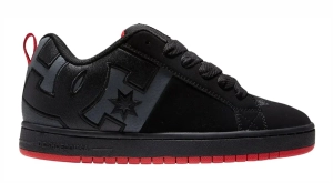 DC Shoes Court Graffik SQ skate boty | Black Red