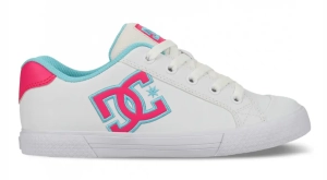DC Shoes Chelsea skate boty | White Pink