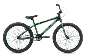 SE Bikes So Cal Flyer 24" kolo Wheelie BMX Cruiser | Green Cracked