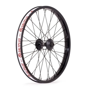 SaltPlus Summit 18" vypletené přední kolo BMX | Black