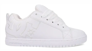 DC Shoes Court Graffik skate boty | White