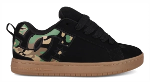 DC Shoes Court Graffik skate boty | Black Camo