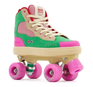 Rio Roller Beats trekové brusle | Pink Green