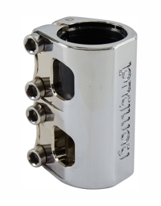 Longway Quattro SCS objímka pro freestyle koloběžky | Chrome