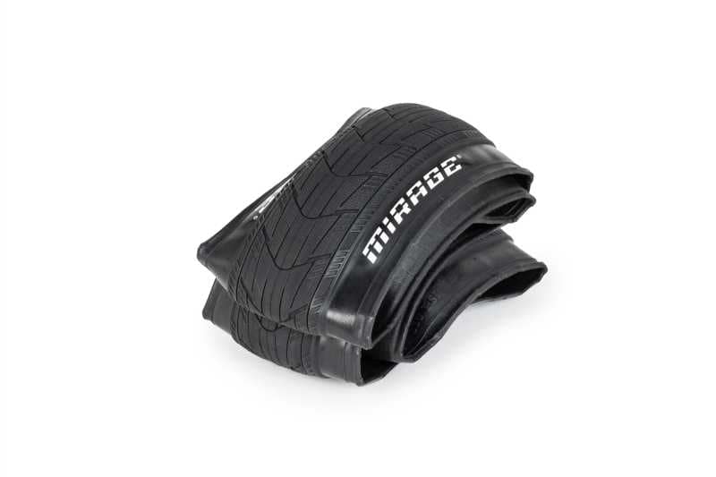 Eclat Mirage 20-inch BMX tire by WeThePeople in black – durable freestyle bike tire